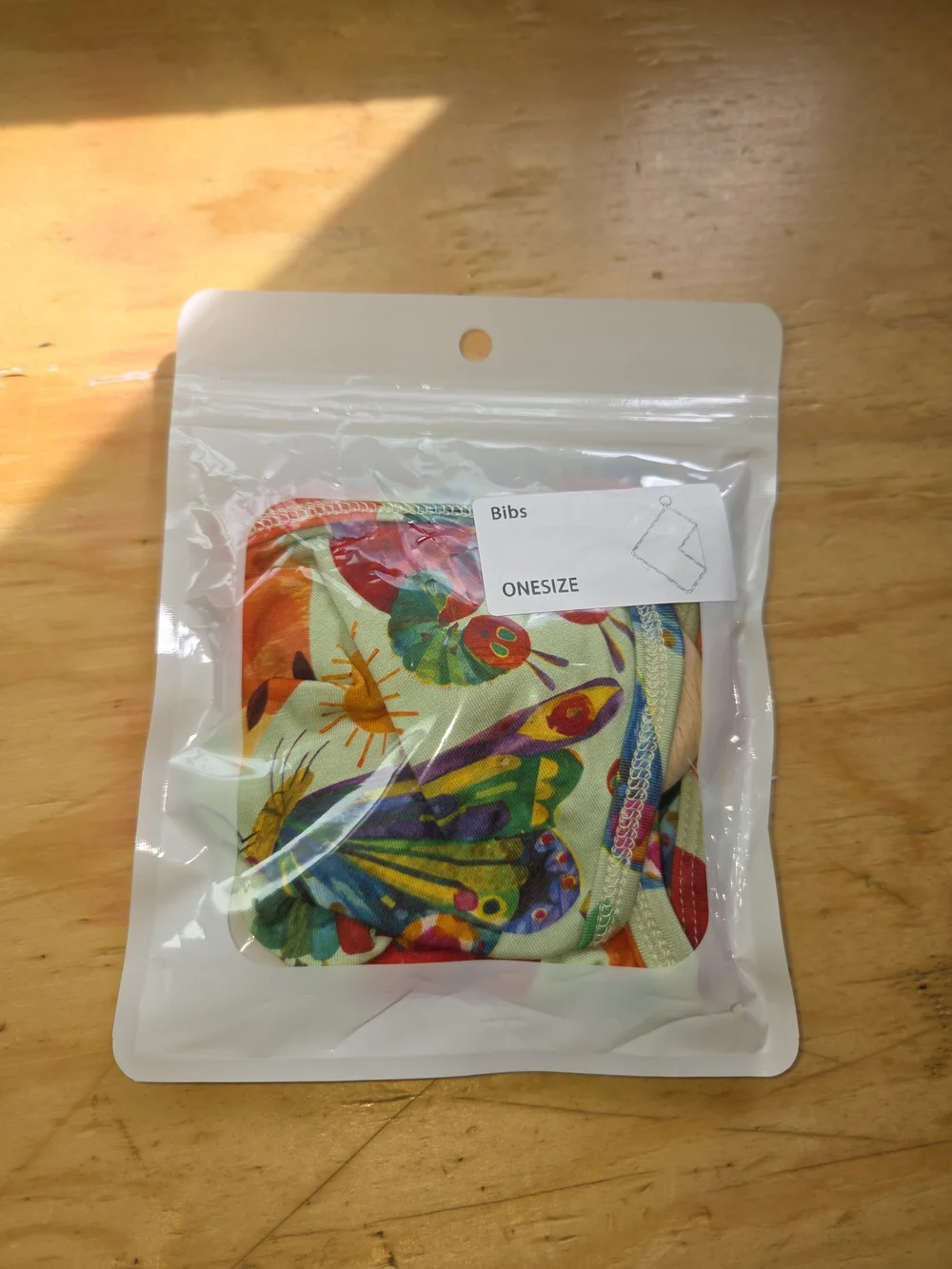 The Hungry Caterpillar Bamboo Lovey w/ Teether Ring